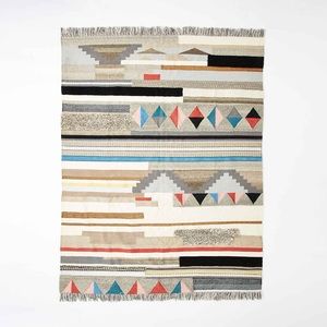 RARE West Elm Boho Textured Wool Rug